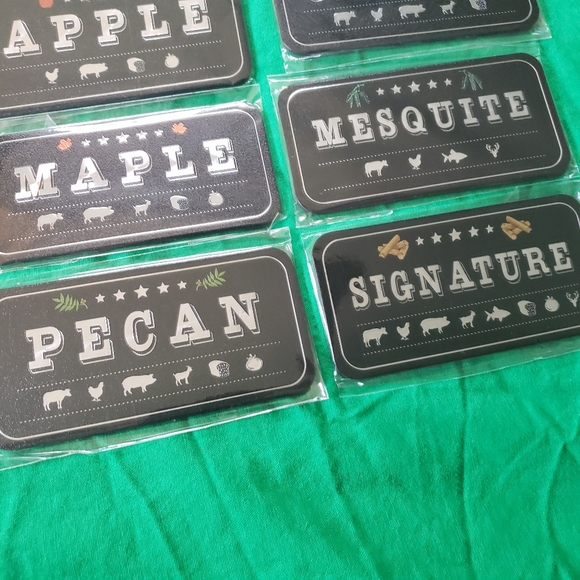 Magnet Labels for Wood Types Accessories for Pellet Smoker Grill New - Picture 5 of 6